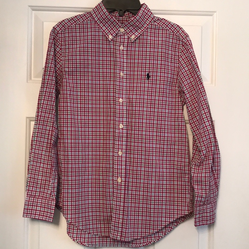 NWT Boys Polo Ralph Lauren Button Down Shirt